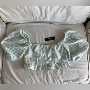 Gingham top